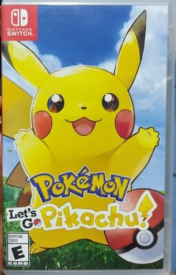 Let&#39;s Go Pikachu Nintendo Switch Usado Completo