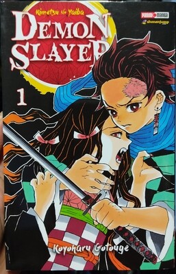 BA Kimetsu no Yaiba Demon Slayer Manga Volumen 1 Espanol Panini