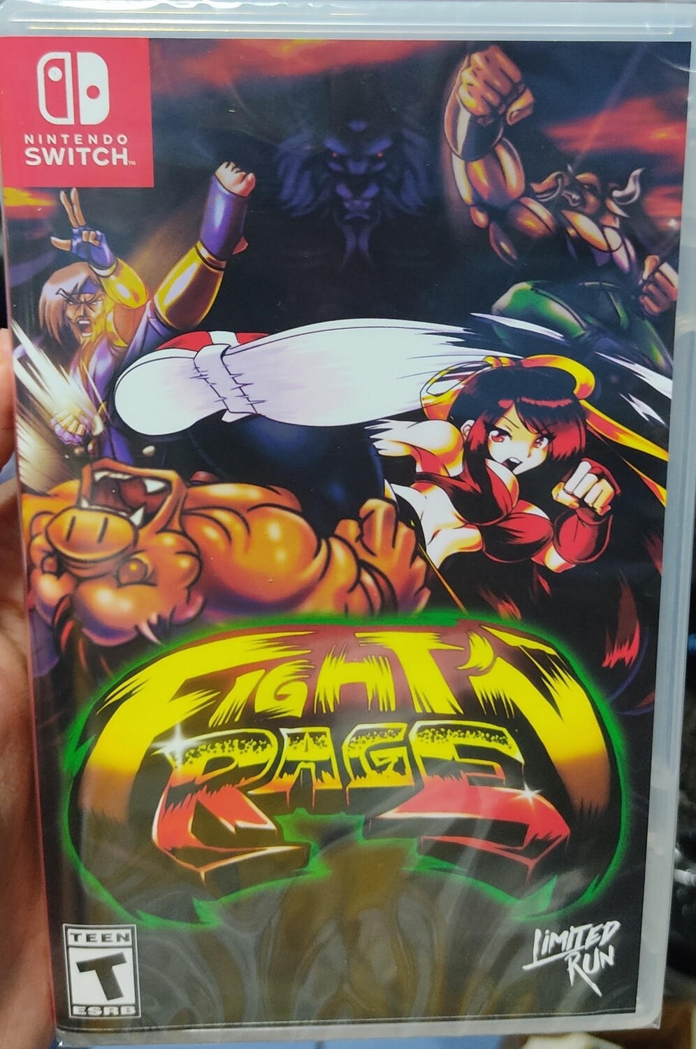 SJ Fighting Rage Nintendo Switch Nuevo Sellado