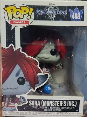 BA Sora Monsters Inc Funko Pop 408 Kingdom Hearts