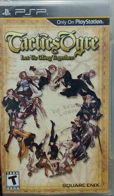 SH Tactics Ogre PSP Usado Completo
