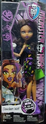 SH6 Monster High Clawdeen Wolf Nueva Mattel 2014