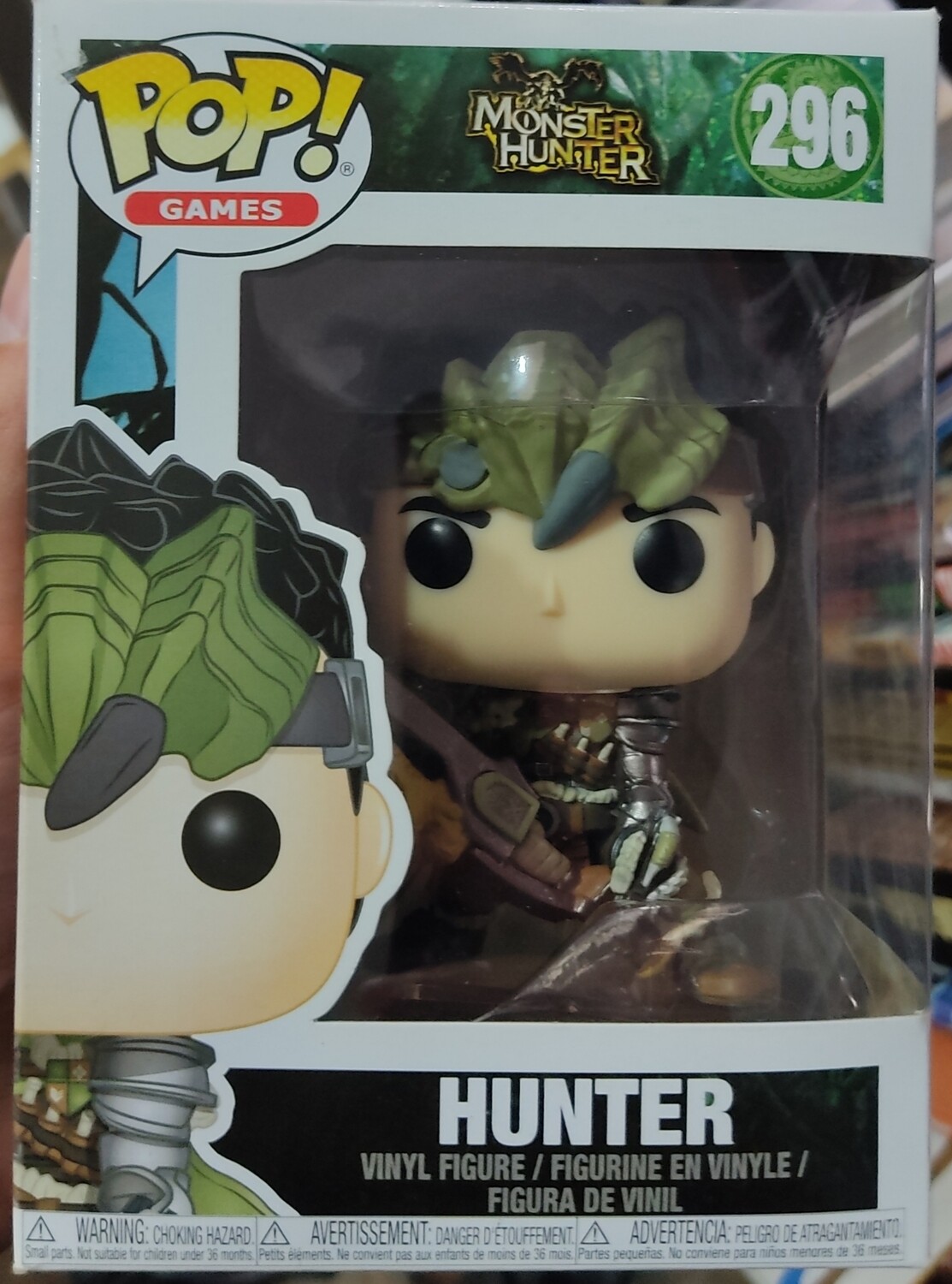 Hunter Funko Pop 296 Monster Hunter