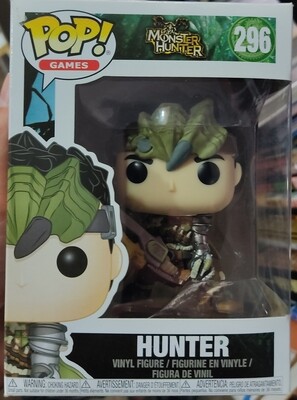 Hunter Funko Pop 296 Monster Hunter