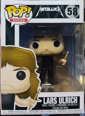 Lars Ulrich Funko Pop 58 Metallica