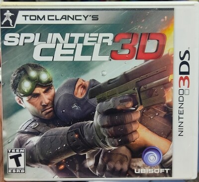 SH1 Splinter Cell 3D Nintendo 3Ds Usado Completo
