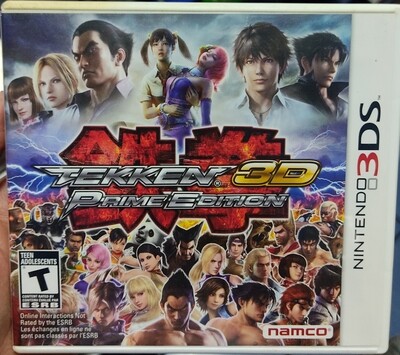 SJ Tekken 3D Prime Edition Nintendo 3Ds Usado Completo