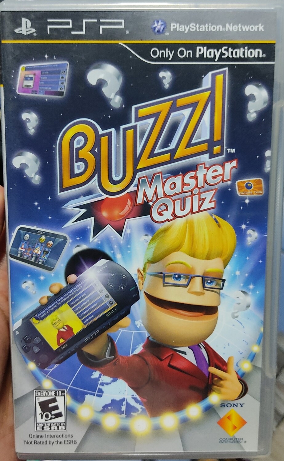 Buzz Master Quiz PSP Usado Completo