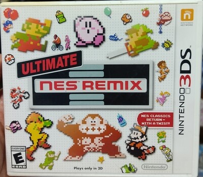 Ultimate NES Remix Nintendo 3DS Usado Completo