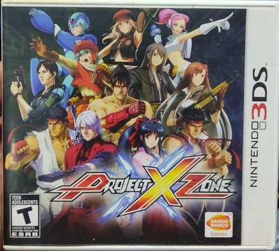 Project X Zone Nintendo 3ds Usado Completo