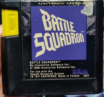 Battle Squadron Sega Genesis Cartucho