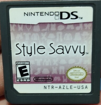 SJ Style Savvy Nintendo DS Cartucho