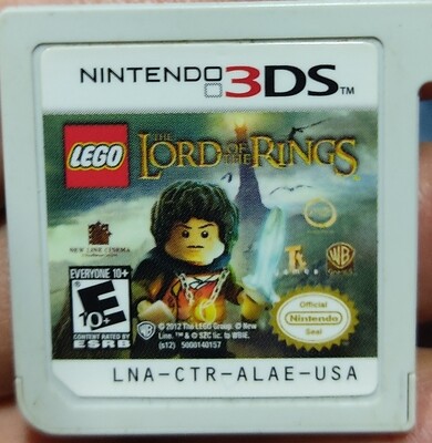 SJ Lego The Lord of the Rings Nintendo 3ds Cartucho