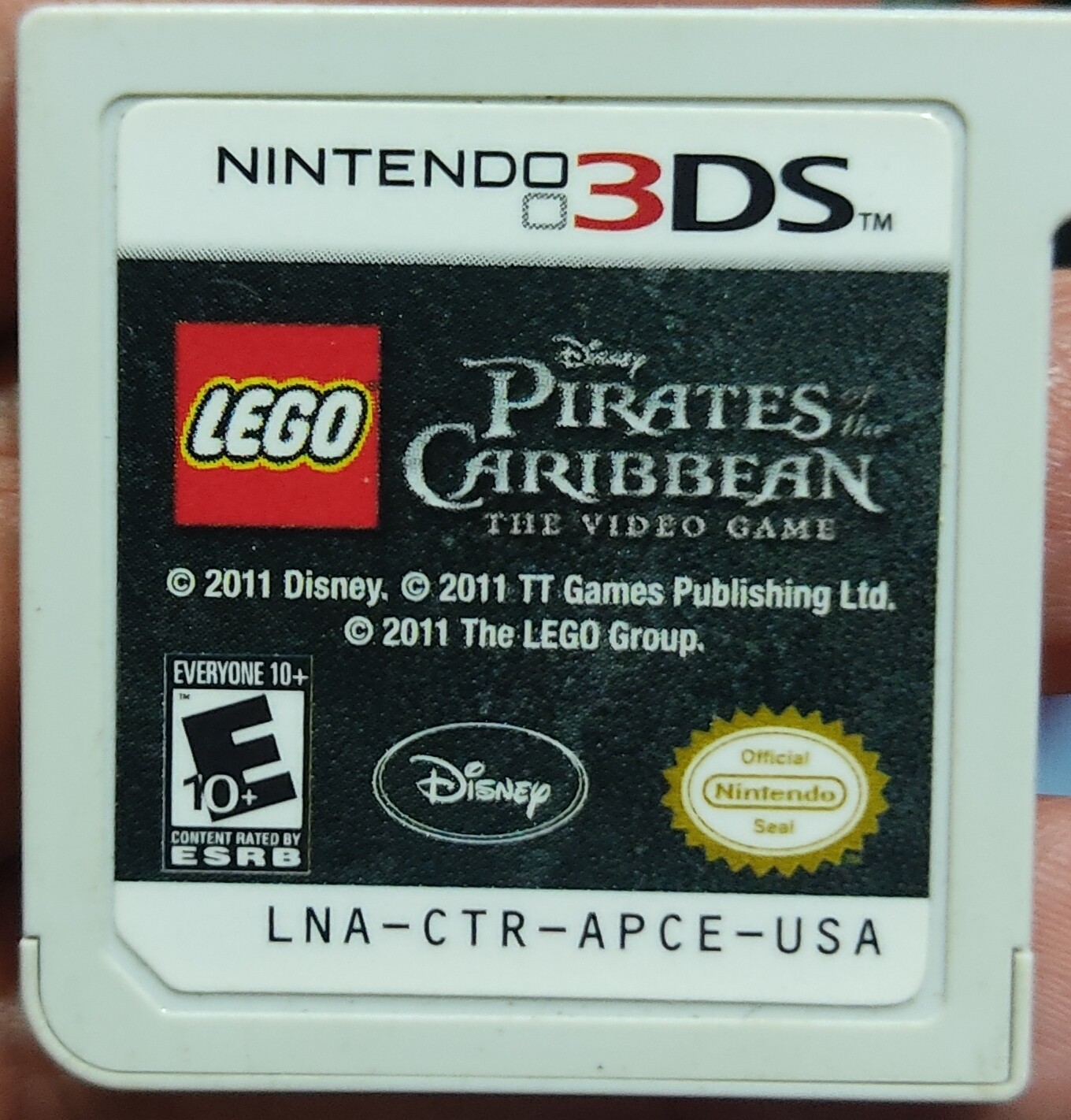 BA Lego Pirates of the Caribbean The Video Game Nintendo 3ds Cartucho