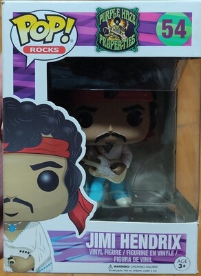 Jimi Hendrix Funko Pop 54 Purple Haze Properties