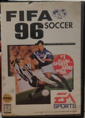 Fifa 96 Soccer Sega Genesis Usado Sin Manual