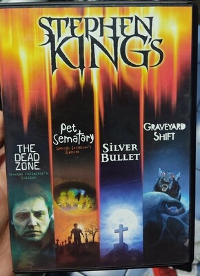 Stephen King DVD Set Usado Completo