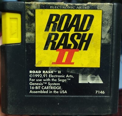 Road Rash II Sega Genesis Cartucho