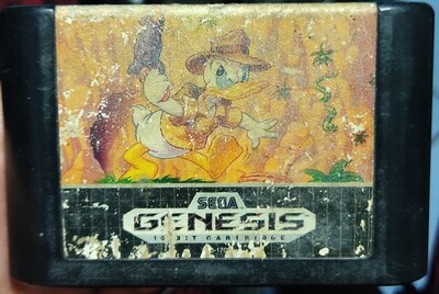 Quackshot Starring Donald Duck Sega Genesis Cartucho