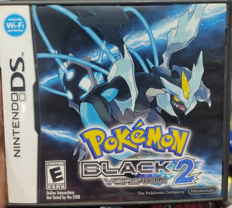 BA4 Pokemon Black Version 2 Nintendo DS Usado Completo