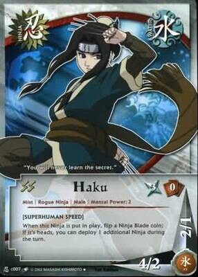 Haku - N-C007 - Uncommon Naruto: Quest For Power