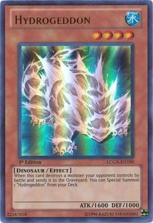 SJ Hydrogeddon - LCGX-EN190 - Ultra Rare 1st Edition
Legendary Collection 2 1st Edition Singles