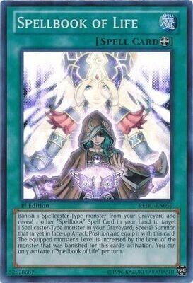 Spellbook of Life - REDU-EN059 - Super Rare 1st Edition Return of the Duelist 1st Edition Singles (Espanol)