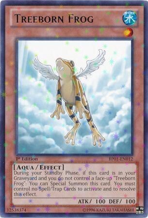 Treeborn Frog - BP01-EN012 - Starfoil Rare 1st Edition Battle Pack: Epic Dawn 1st Edition Starfoil Singles