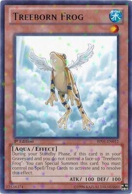 Treeborn Frog - BP01-EN012 - Starfoil Rare 1st Edition Battle Pack: Epic Dawn 1st Edition Starfoil Singles