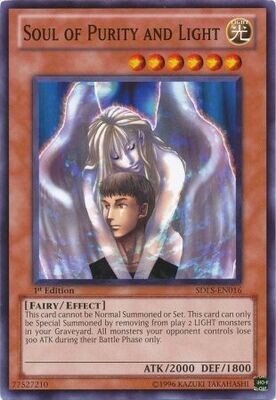 Soul of Purity and Light - SDLS-EN016 - Common 1st Edition
Structure Deck: Lost Sanctuary 1st Edition Singles