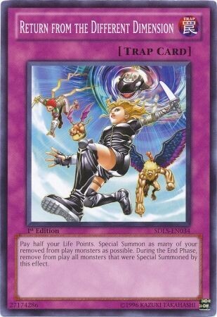 TS Return from the Different Dimension - SDLS-EN034 - Common 1st Edition
Structure Deck: Lost Sanctuary 1st Edition Singles