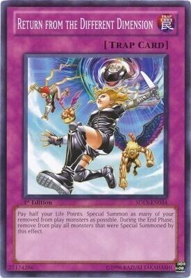 TS Return from the Different Dimension - SDLS-EN034 - Common 1st Edition
Structure Deck: Lost Sanctuary 1st Edition Singles