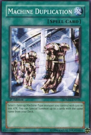 Machine Duplication - SDMM-EN026 - Common 1st Edition Structure Deck: Machina Mayhem 1st Edition Singles