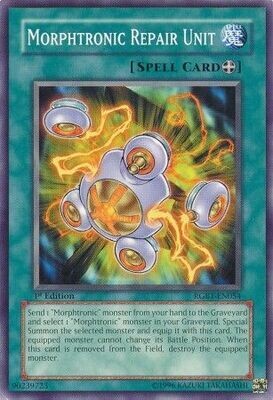 Morphtronic Repair Unit - RGBT-EN054 - Common 1st Edition Raging Battles [RGBT] 1st Edition Singles