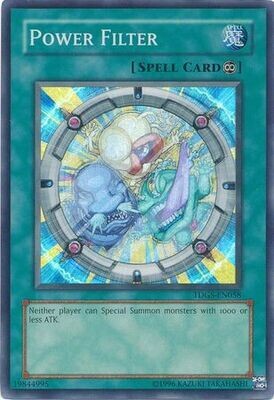 Power Filter - TDGS-EN058 - Super Rare Unlimited
The Duelist Genesis [TDGS] Unlimited Singles