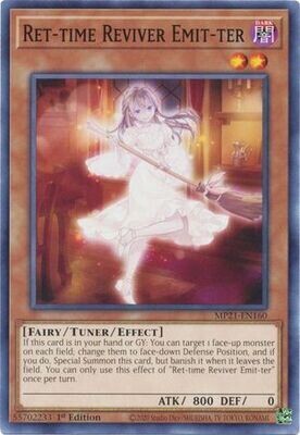 Ret-time Reviver Emit-ter - MP21-EN160 - Common 1st Edition 2021 Mega-Tin: Ancient Battles 1st Edition Singles