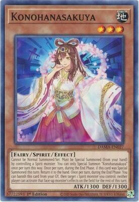Konohanasakuya - DAMA-EN027 - Common 1st Edition Dawn of Majesty 1st Edition Singles (Espanol)