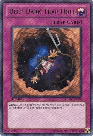 Deep Dark Trap Hole - PHSW-EN078 - Rare 1st Edition
Photon Shockwave 1st Edition Singles