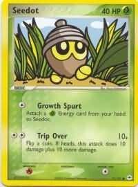 Seedot - 71/101 - Common
Ex Hidden Legends Singles