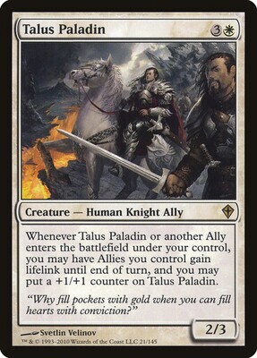 Talus Paladin
Worldwake
English
Non-foil