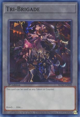 Tri-Brigade - SDAZ-EN049 - Common 1st Edition Structure Deck: Albaz Strike 1st Edition Singles