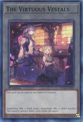 The virtous vestals - SDAZ-EN049 - Common 1st Edition Structure Deck: Albaz Strike 1st Edition Singles