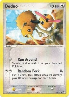 Doduo - 62/112 - Common
Ex Fire Red &amp; Leaf Green Singles