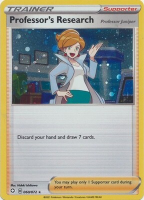 SJ Professor&#39;s Research - 060/072 - Holo Promo Pokemon Sword &amp; Shield Promos
