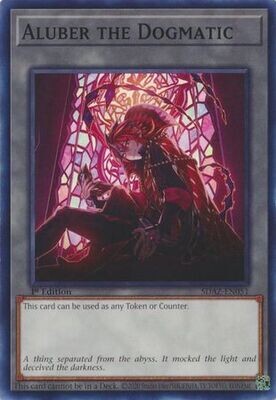 Aluber the Dogmatic - SDAZ-EN051 - Common 1st Edition
Structure Deck: Albaz Strike 1st Edition Singles