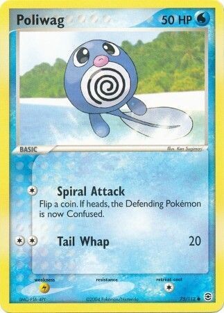 Poliwag - 75/112 - Common
Ex Fire Red &amp; Leaf Green Singles