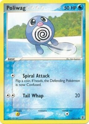 Poliwag - 75/112 - Common
Ex Fire Red &amp; Leaf Green Singles