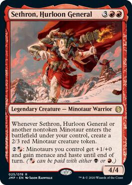 Sethron, Hurloon General
Jumpstart
English
Non-foil