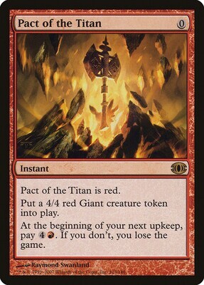Pact of the Titan
Future Sight
English
Non-foil