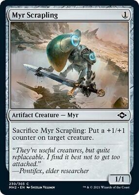 Myr Scrapling 230/303 Modern Horizons 2 Singles
